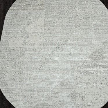Ковер F196 - CREAM-GRAY - Овал - коллекция SIRIUS
