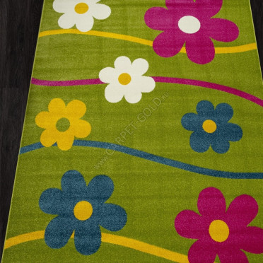 Ковер 1021 - GREEN - Прямоугольник - коллекция ORION