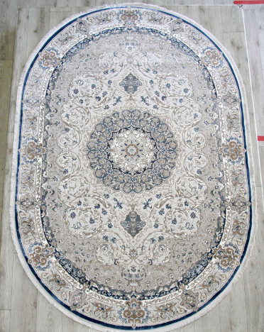 Ковер турецкий 36980X Avangard (Акрил, голубой)