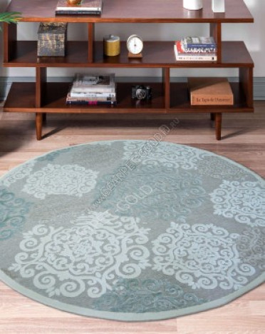 Ковер бельгийский 38001-6555-90 Genova (Вискоза) круглый