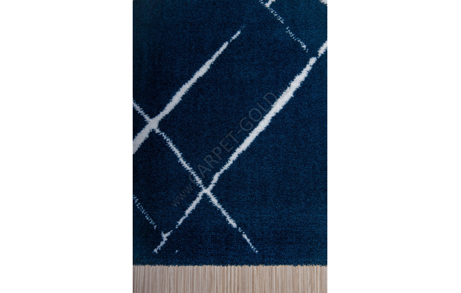 Бельгийский ковер Ambiance 81253 navy white
