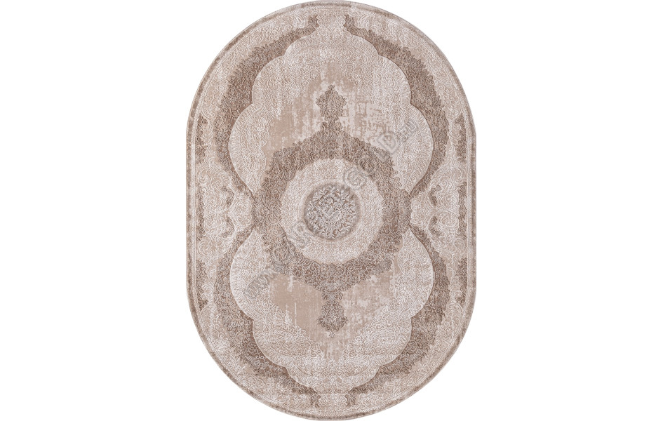 Ковер 03880B - BROWN / BROWN - Овал ARMINA