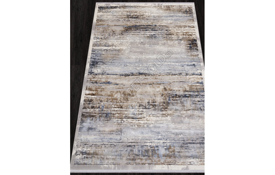 Ковер 07396A - BEIGE FDY / CREAM HB - Прямоугольник - коллекция ASADU