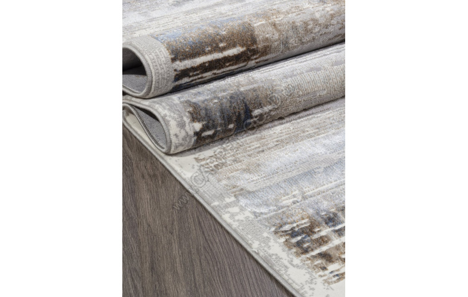 Ковер 07396A - BEIGE FDY / CREAM HB - Прямоугольник - коллекция ASADU