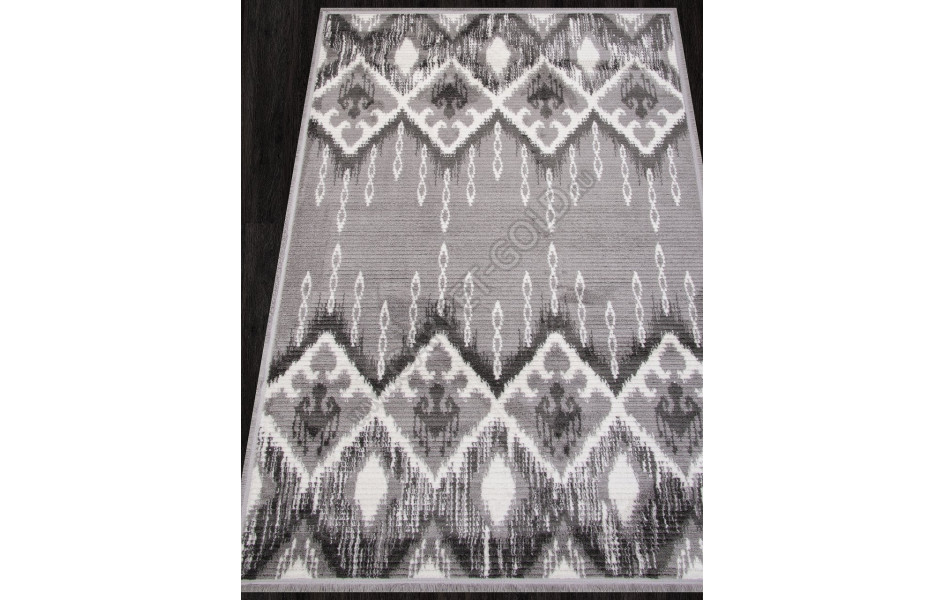 Ковер A949AQ - L.GREY / P.WHITE - Прямоугольник - коллекция JOLI