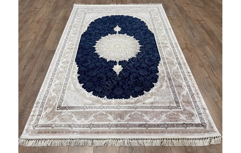 Турецкий ковер 0932A C_MAVI C_KREM SHIMAL