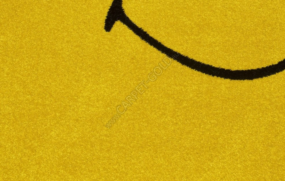 Ковер NC21 - YELLOW - Круг - коллекция SMILE